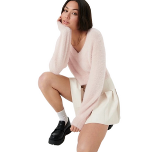 Aritzia Pink Sweater